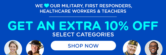 GET AN EXTRA 10% OFF - SELECT CATEGORIES - SHOP NOW